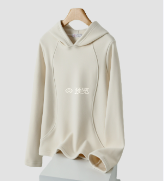 Women's Thicken Solid Plush Windbreaker Hoodie