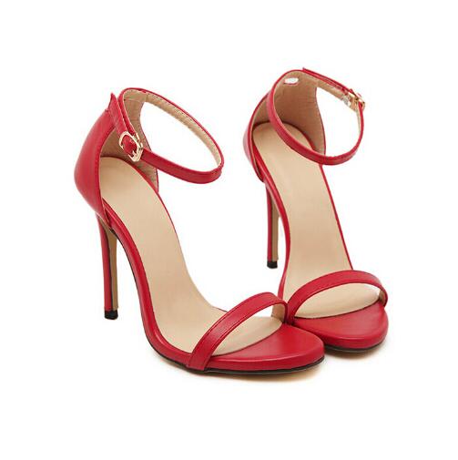 Strap Detail High Heel Sandals