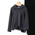 Women's Thicken Solid Plush Windbreaker Hoodie