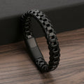 Men's Stainless Steel Bracelet - European and American Style