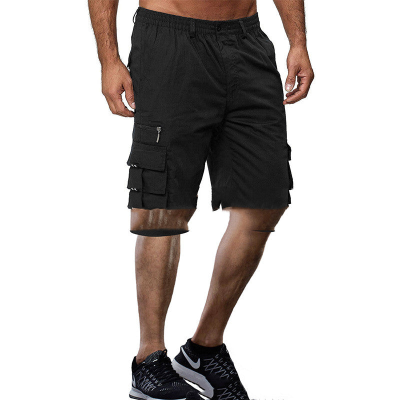 Men's Loose Multi-pocket Cargo Shorts for Outdoors