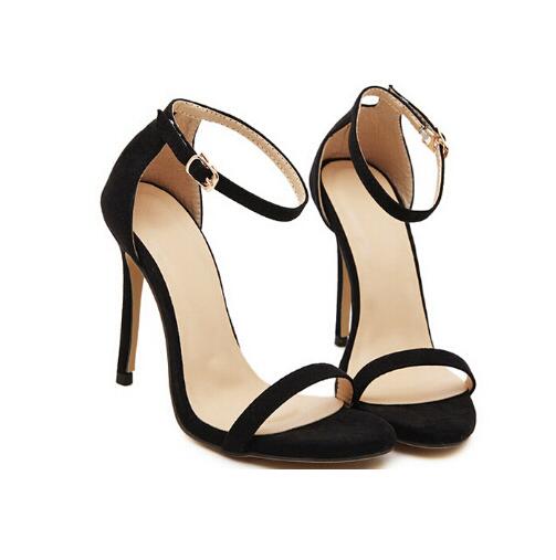 Strap Detail High Heel Sandals